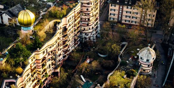 Hundertwasserhaus in Darmstadt