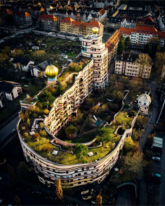 Hundertwasserhaus in Darmstadt